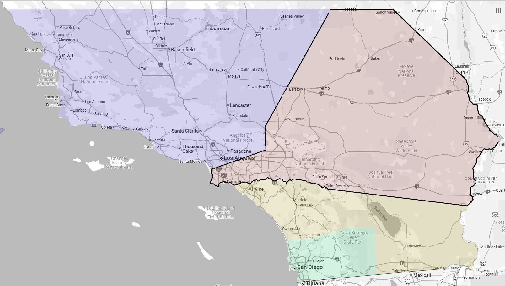 Regional Sales Map